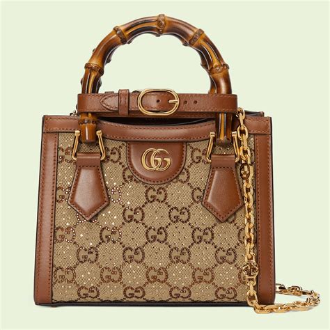 gucci diana bag monogram|pre owned gucci handbags.